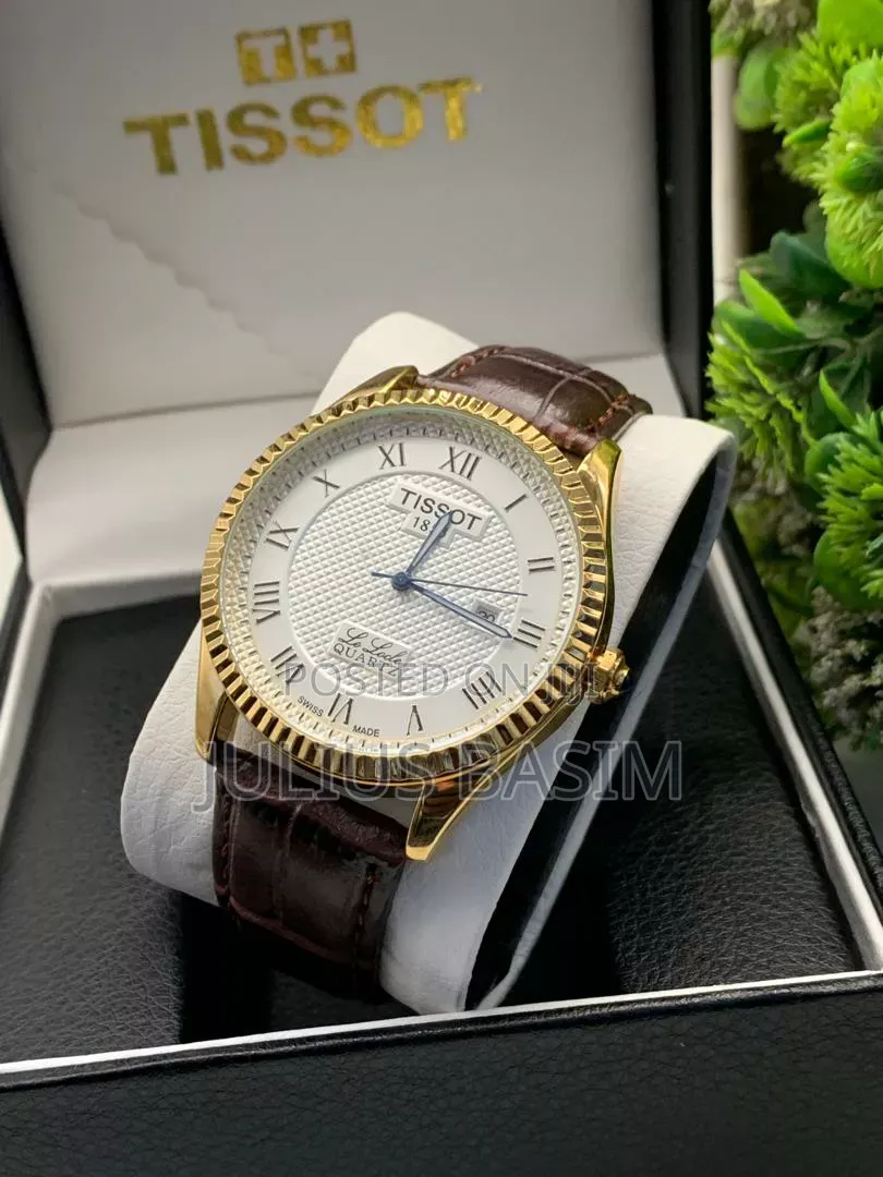 Tissot Leather Watch in Box