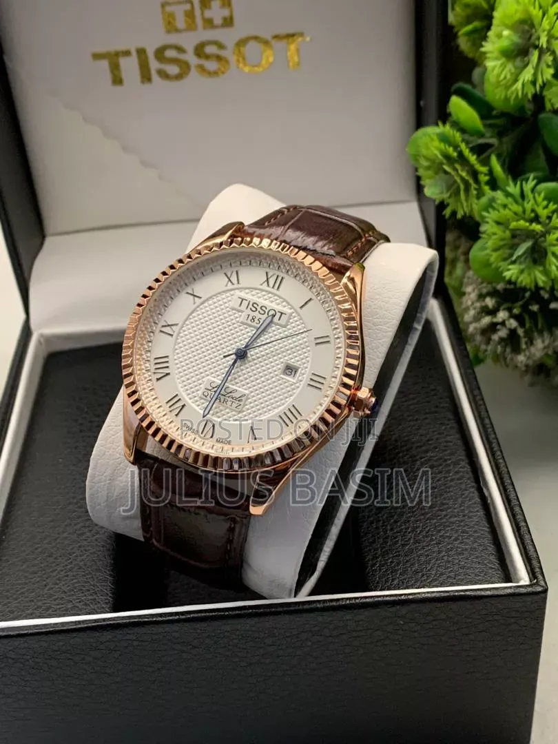 Tissot Leather Watch in Box