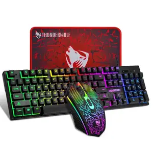 T-Wolf 3in1 Gaming Combo Kit Keyboard, Mouse & Mouse Pad - TF31