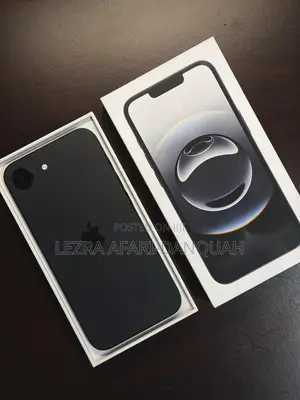 New Apple iPhone 16e 128 GB Black