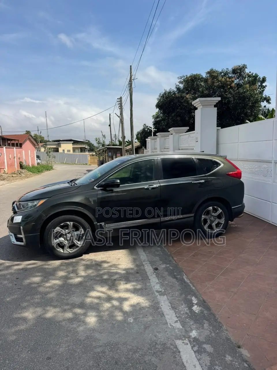 Honda CR-V Touring 4dr SUV (1.5L 4cyl CVT) 2017 Gray