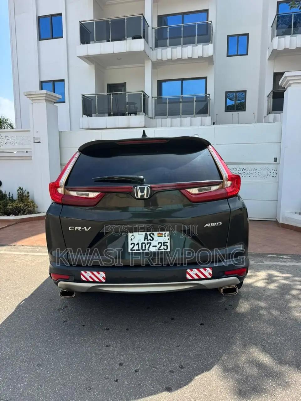 Honda CR-V Touring 4dr SUV (1.5L 4cyl CVT) 2017 Gray