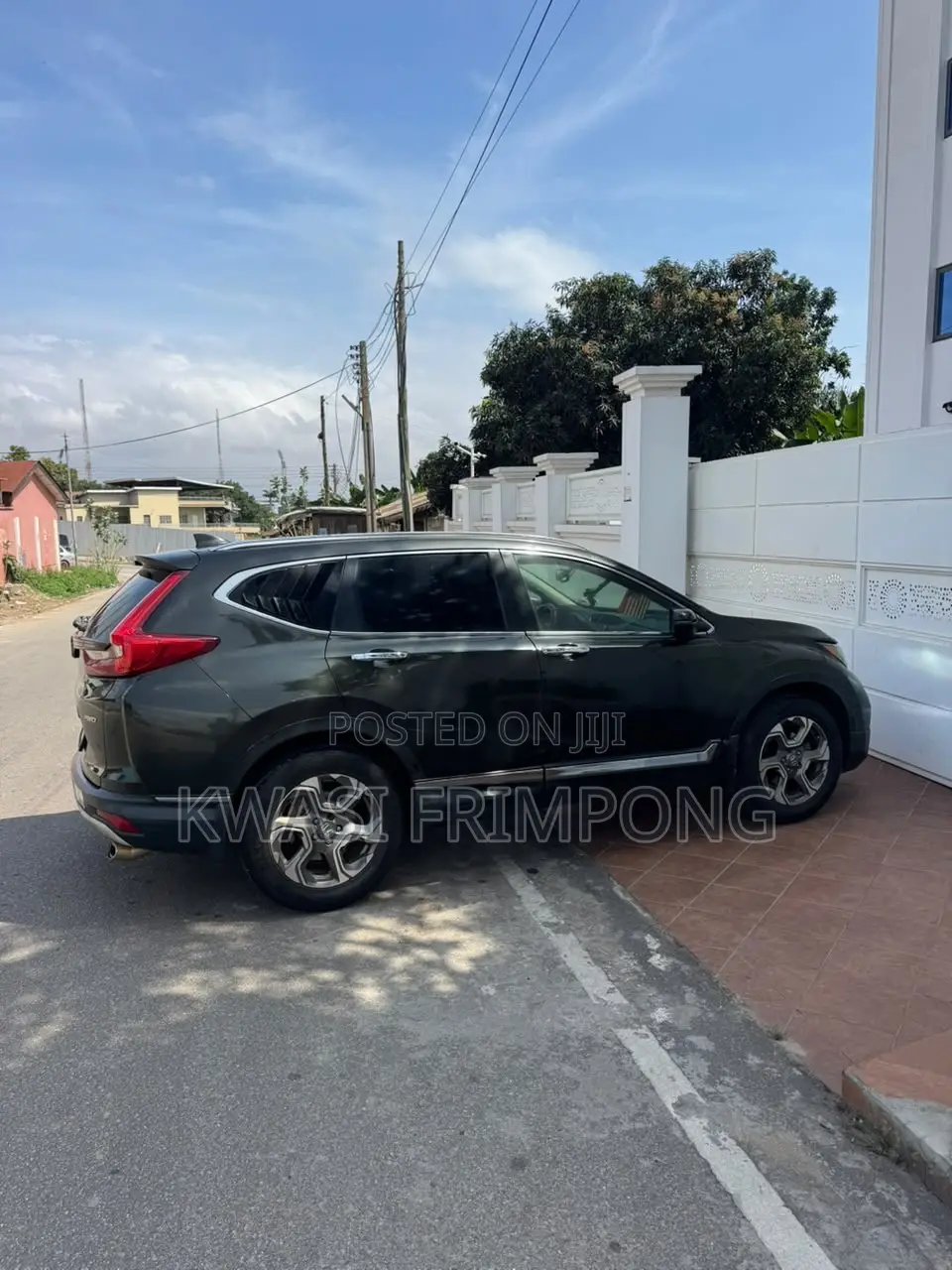 Honda CR-V Touring 4dr SUV (1.5L 4cyl CVT) 2017 Gray