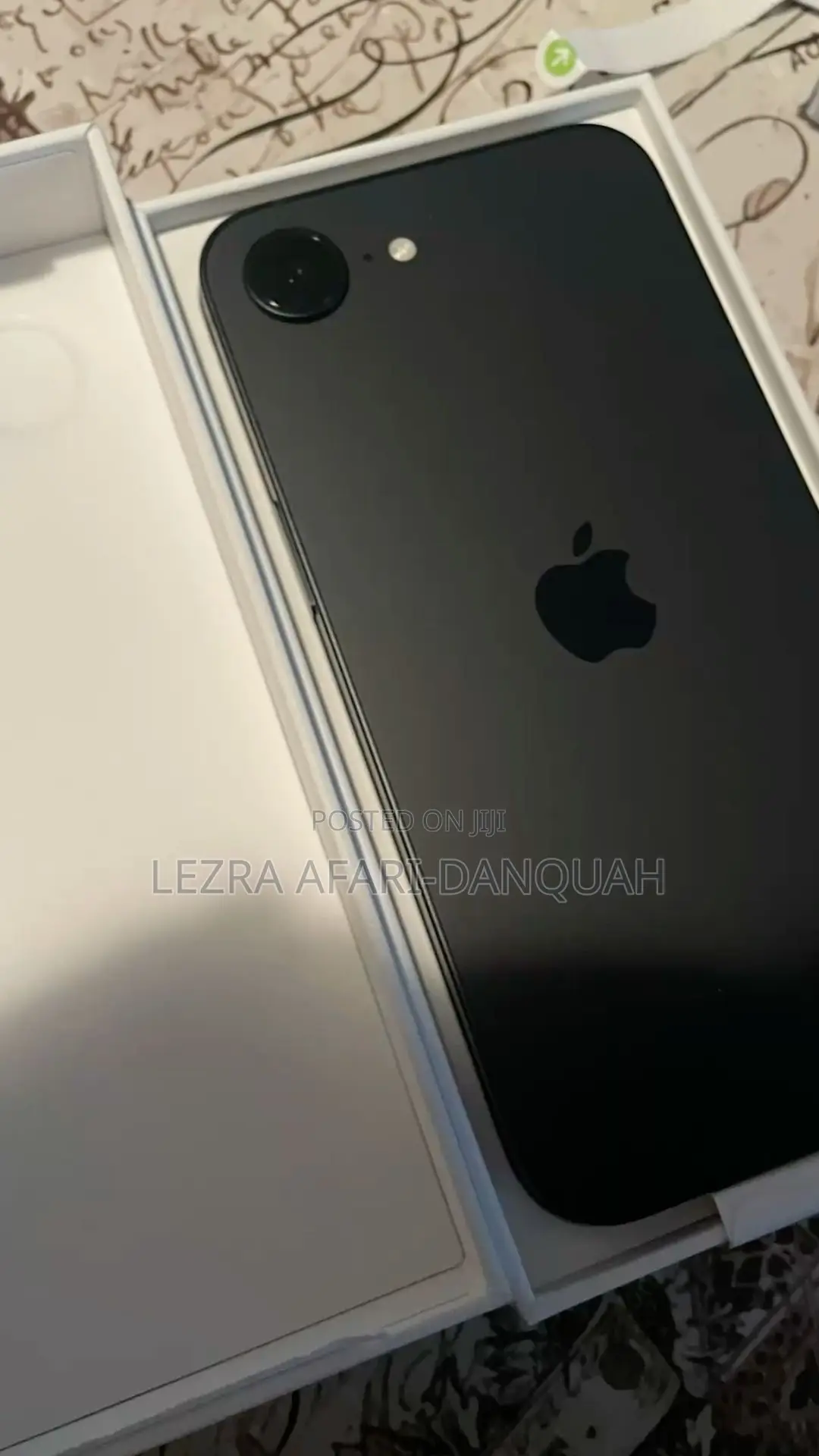 New Apple iPhone 16e 128 GB Black