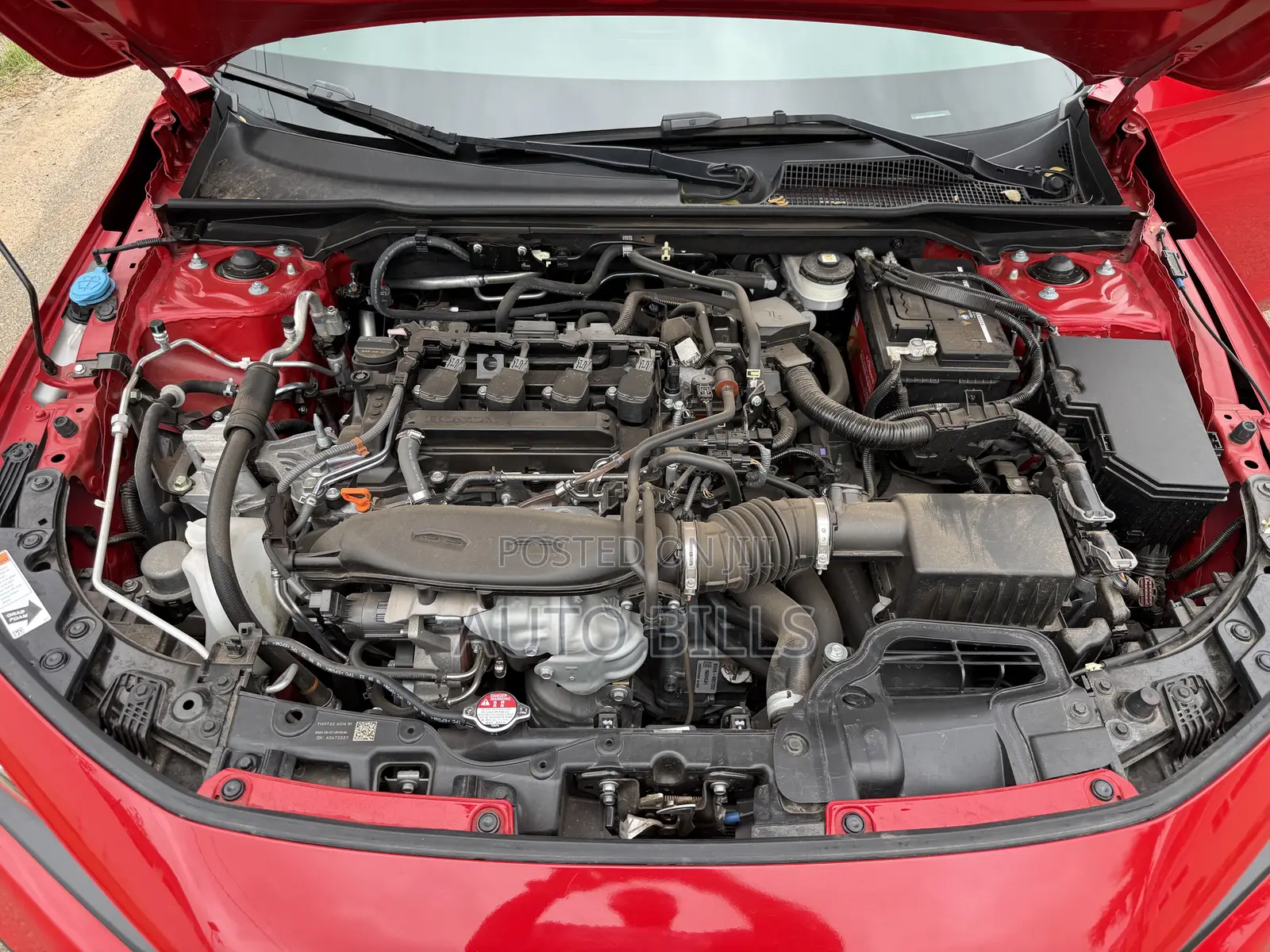 Honda Civic Sport Touring CVT 2024 Red