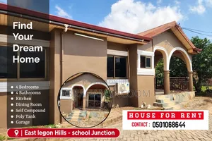 4bdrm Apartment in East Legon for rent