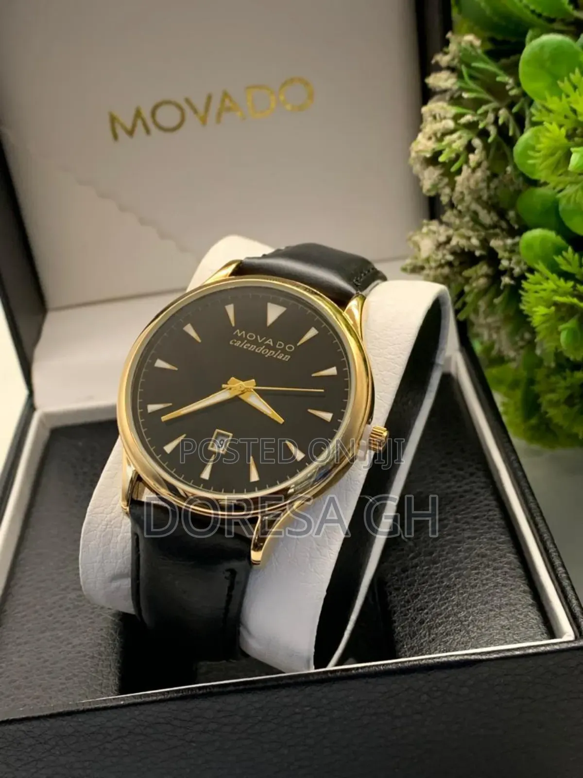 Movado Leather Watch for Men – Classic Everyday Timepiece