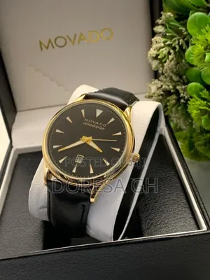 Movado Leather Watch for Men – Classic Everyday Timepiece