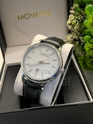 Movado Leather Watch for Men – Classic Everyday Timepiece