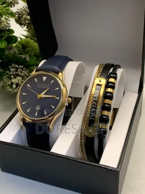 Movado Watch Bracelet Set for Men – Classic Gift Set