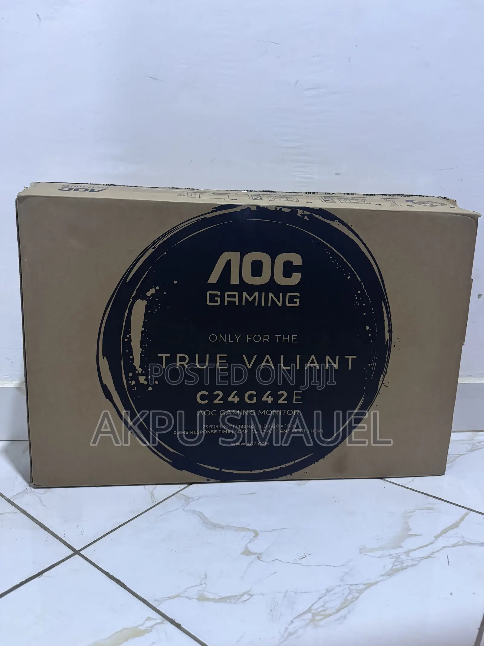 180Hz AOC C24G42E 24” Gaming Monitor – 1080p Curved VA, 0.5ms