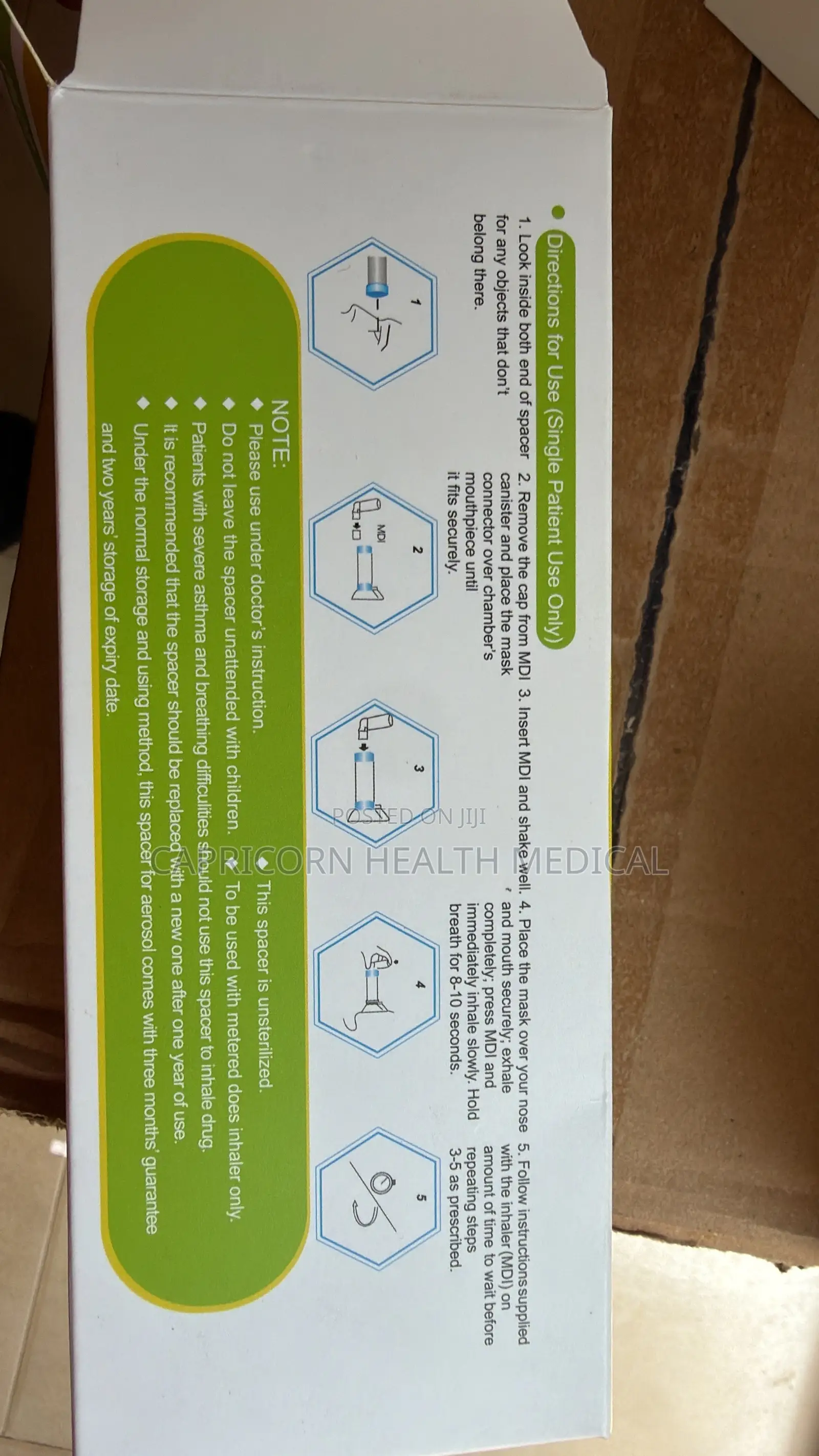 Asthma Inhaler Spacer