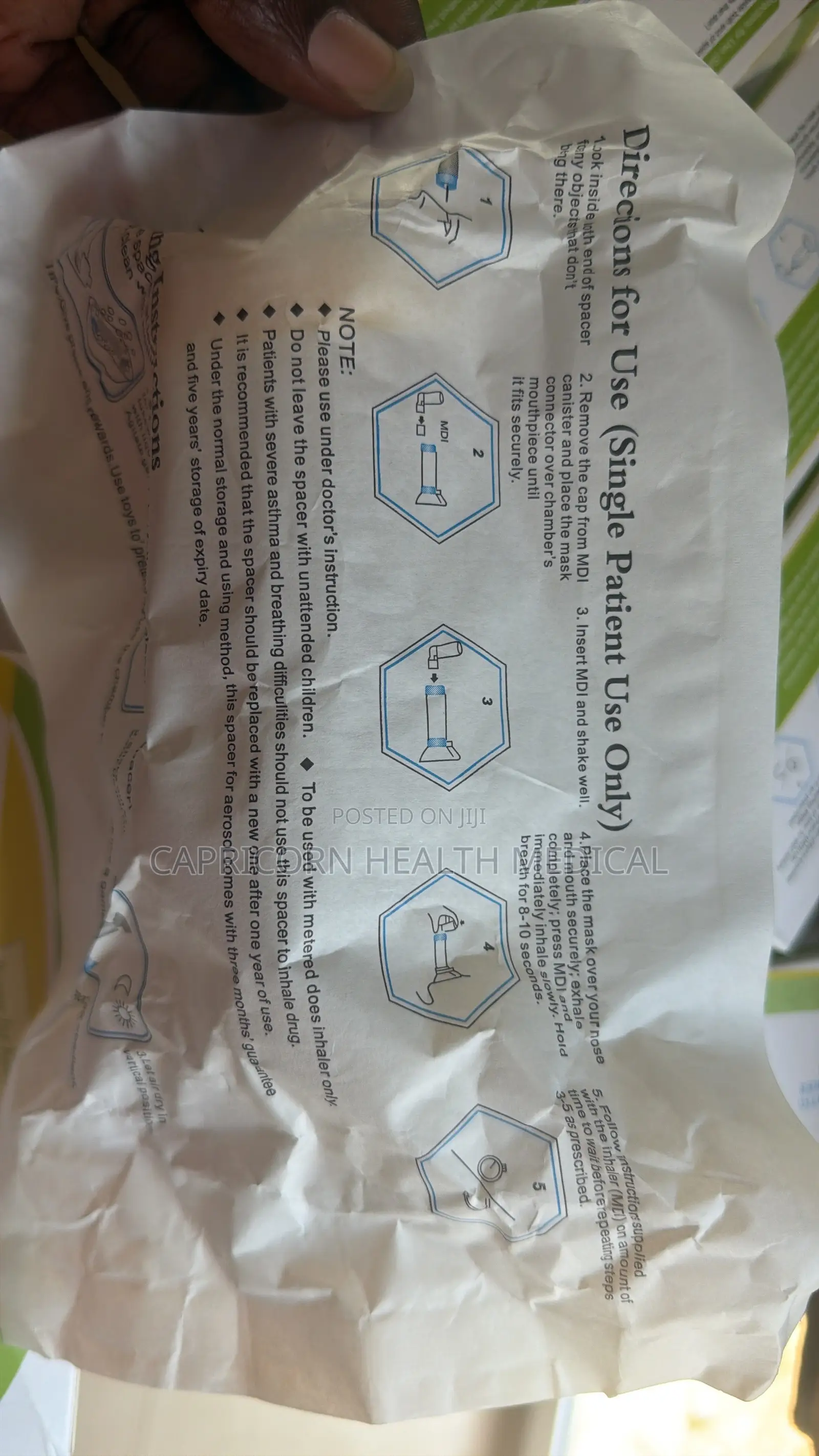 Asthma Inhaler Spacer