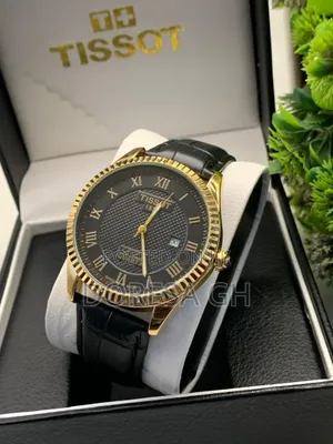 Tissot Analog Leather Watch for Men – Classic Everyday Wristwatch