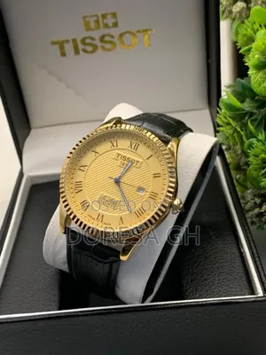 Tissot Analog Leather Watch for Men – Classic Everyday Wristwatch