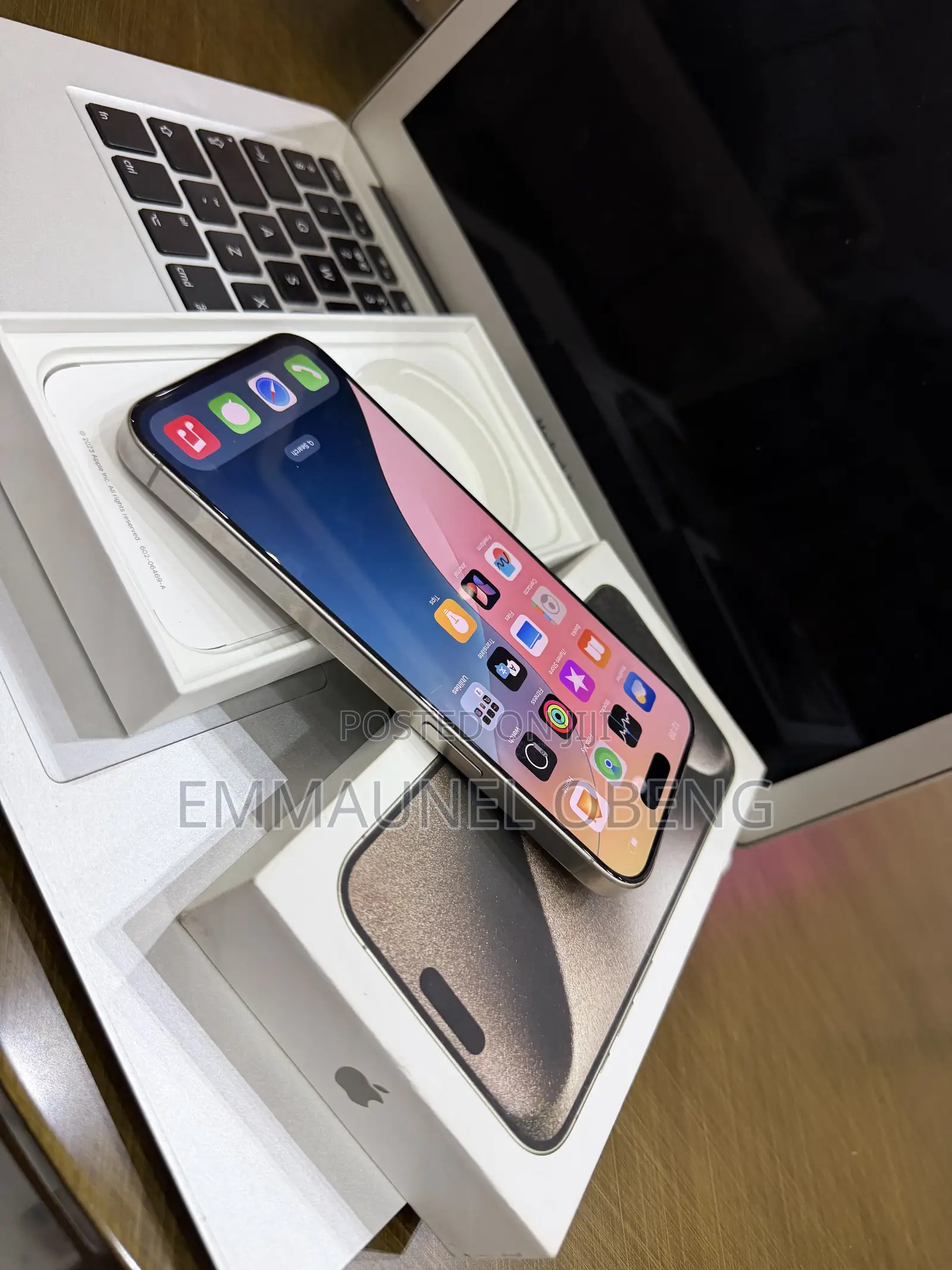 Apple iPhone 15 Pro Max 256 GB Silver