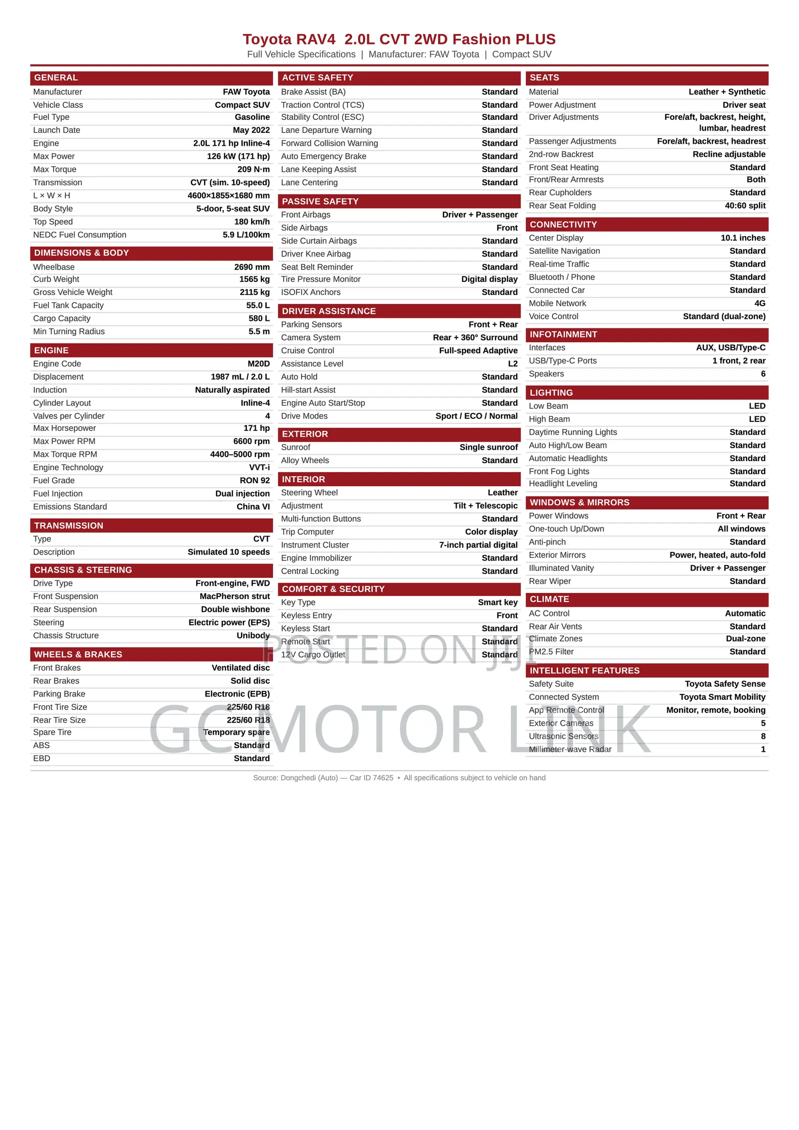 Toyota RAV4 2023 White