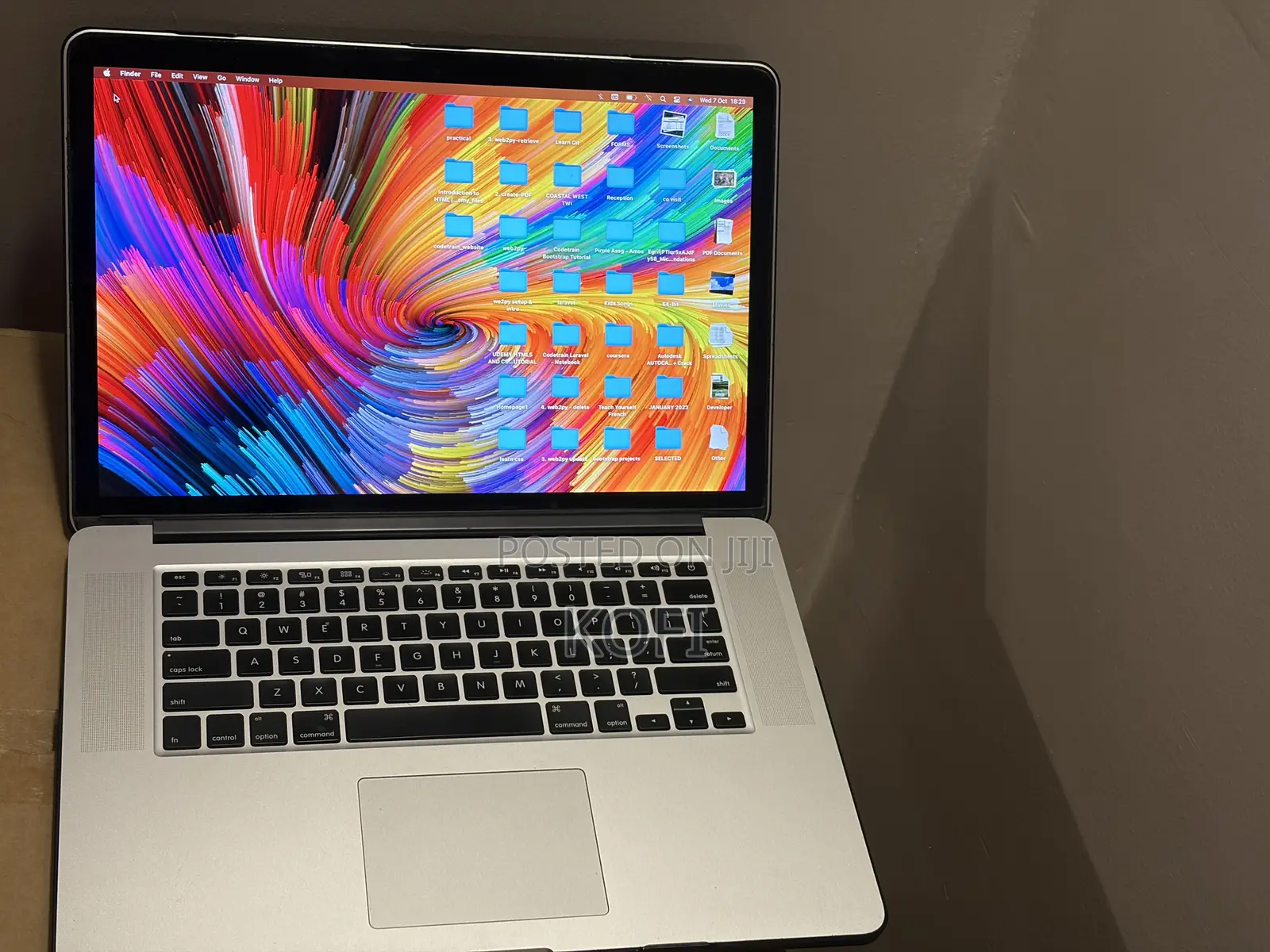 Laptop Apple MacBook Pro 2015 16GB Intel Core i7 SSD 512GB