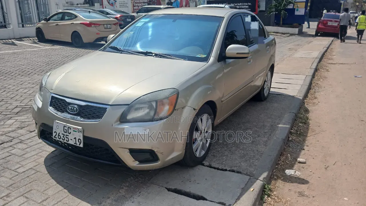 Kia Rio 2010 Silver