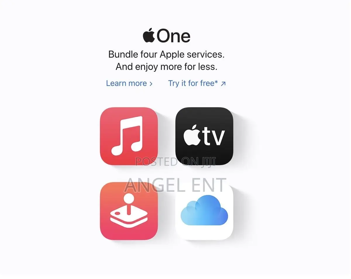 Apple Subscriptions Combo (Music/TV/Storage/Arcade) (Per Month)