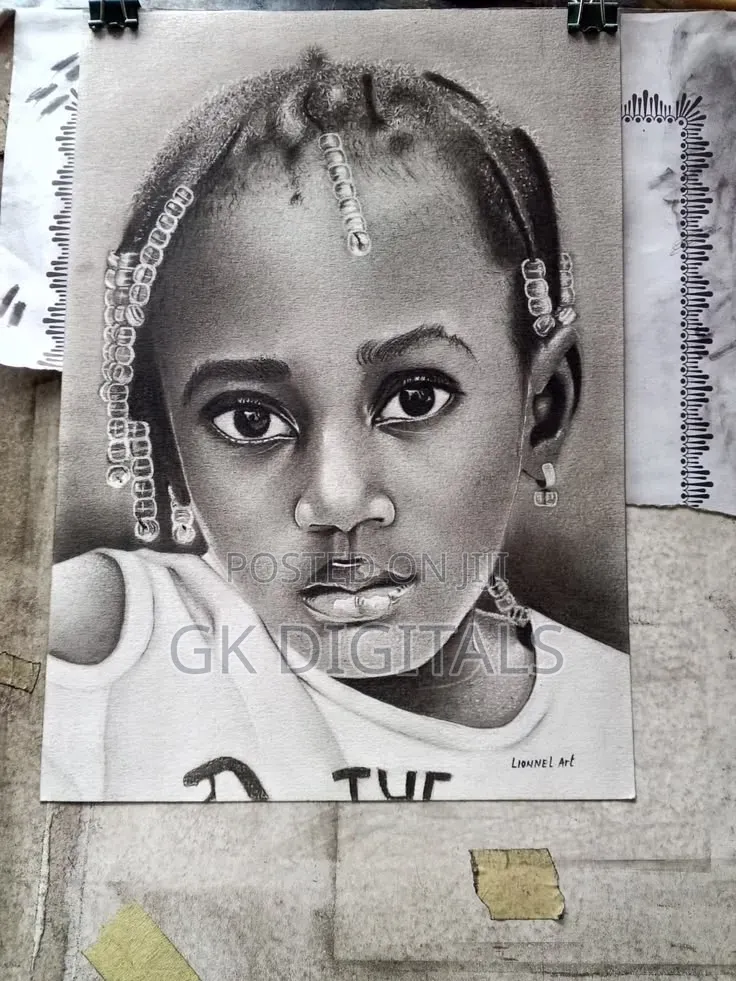 Hand-Drawn Portrait From Your Photo – Birthdays, Gifts & Memorials