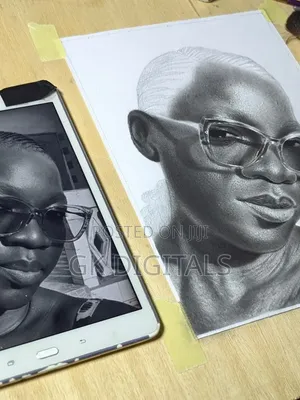 Hand-Drawn Portrait From Your Photo – Birthdays, Gifts & Memorials
