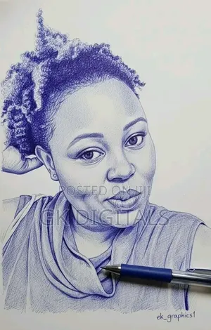 Hand-Drawn Portrait From Your Photo – Birthdays, Gifts & Memorials