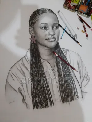 Hand-Drawn Portrait From Your Photo – Birthdays, Gifts & Memorials