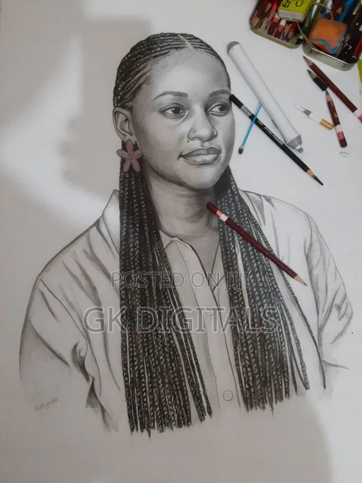 Hand-Drawn Portrait From Your Photo – Birthdays, Gifts & Memorials