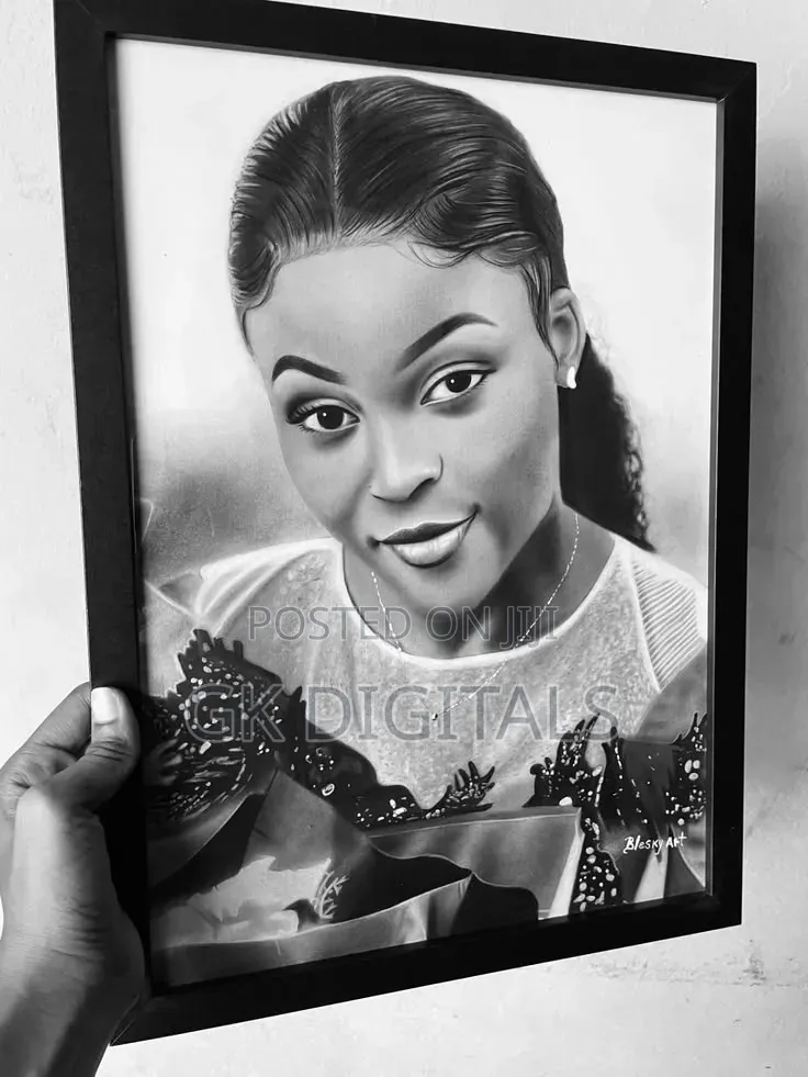 Hand-Drawn Portrait From Your Photo – Birthdays, Gifts & Memorials