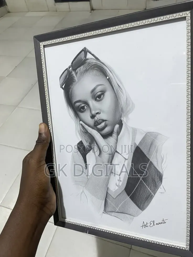 Hand-Drawn Portrait From Your Photo – Birthdays, Gifts & Memorials