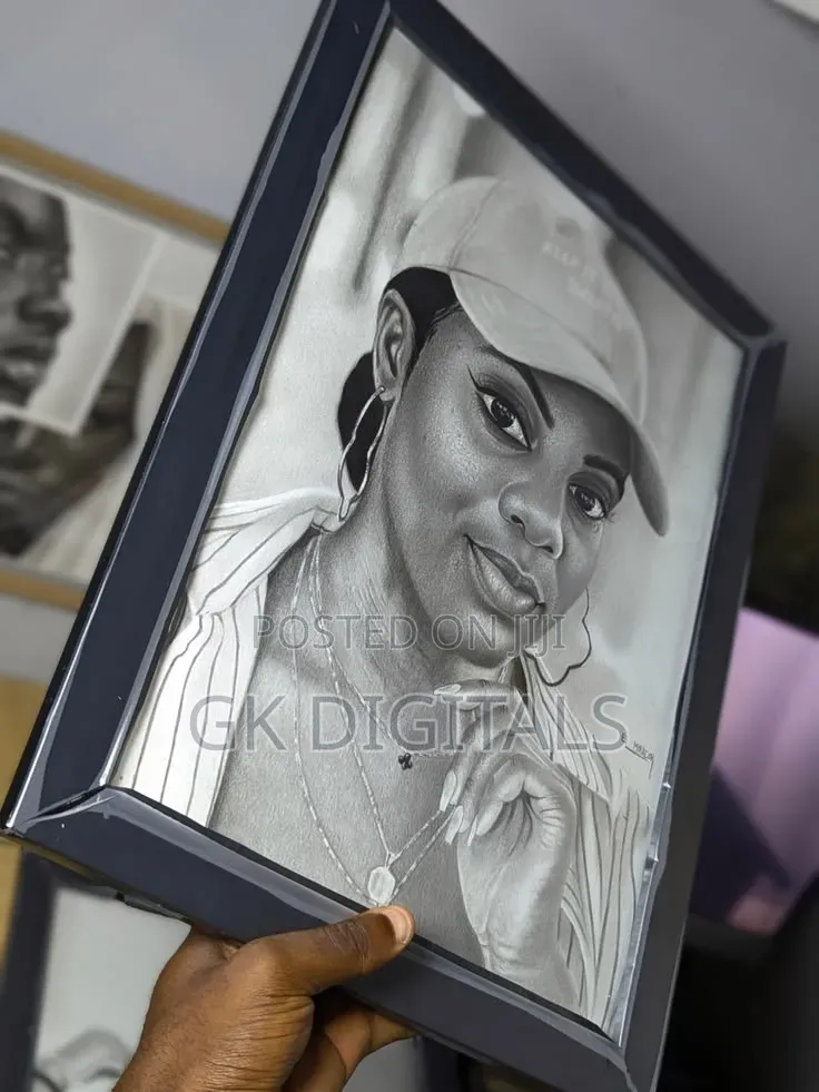 Hand-Drawn Portrait From Your Photo – Birthdays, Gifts & Memorials