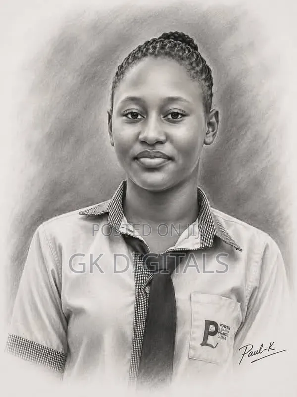 Hand-Drawn Portrait From Your Photo – Birthdays, Gifts & Memorials