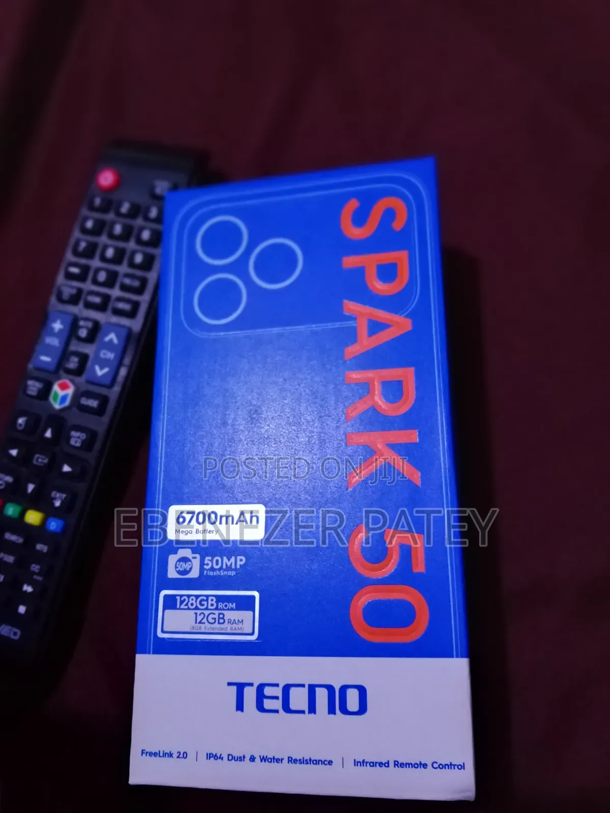New Tecno Spark 50 128 GB Gray