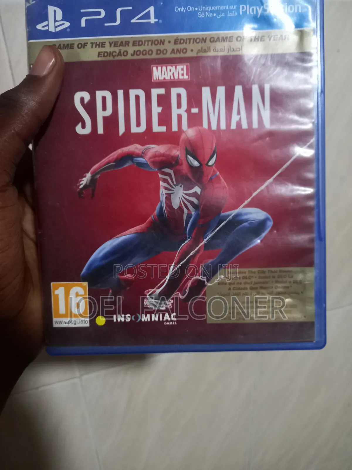 Spiderman Ps4 and Other Games