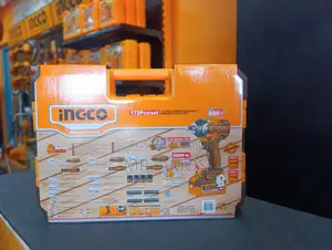 172 Pieces Tools Set With Cordless Impact Wrench Set - HKTHP41723