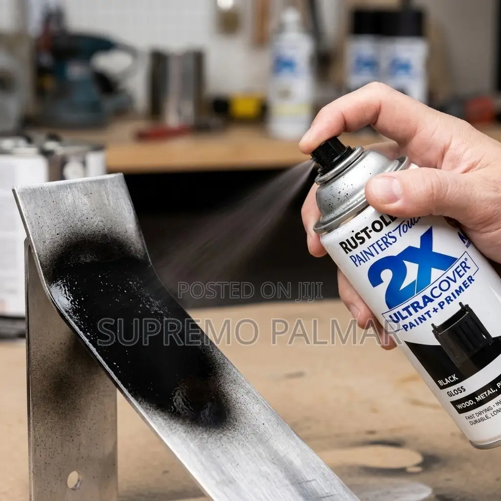 Painter’s Touch 2X 12oz – Gloss Black Paint & Primer Spray Paint
