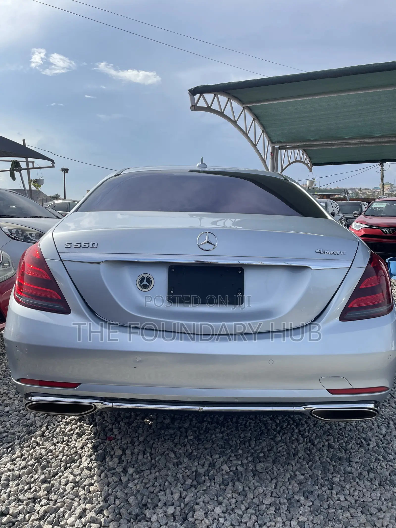 Mercedes-Benz S-Class S 560 4MATIC (W222) 2018 Silver