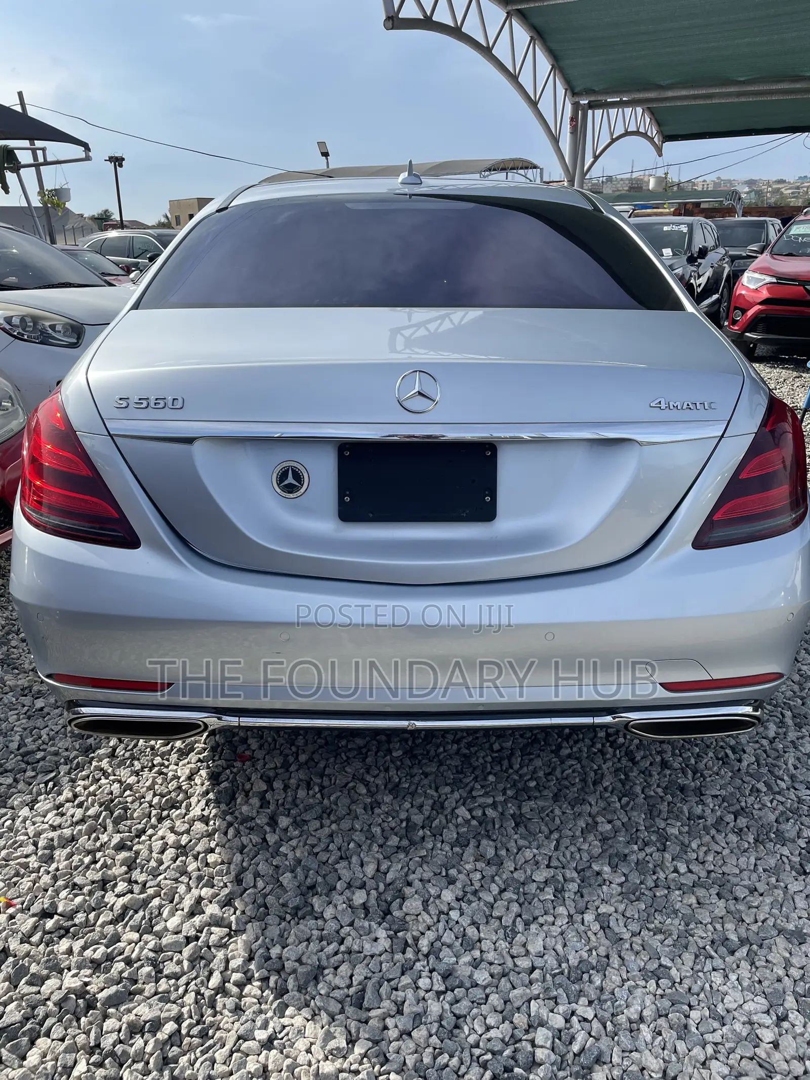 Mercedes-Benz S-Class S 560 4MATIC (W222) 2018 Silver