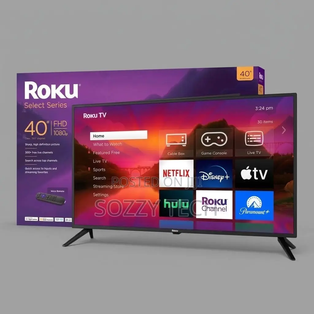 JVC LT-4OMAR305 LT-40MAR305 40-Inch Class Roku Full HD LED Smart