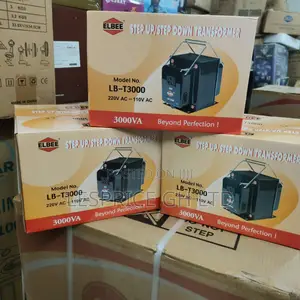Super Efficient 3000Watts Step Up and Down Transformer From Elbee