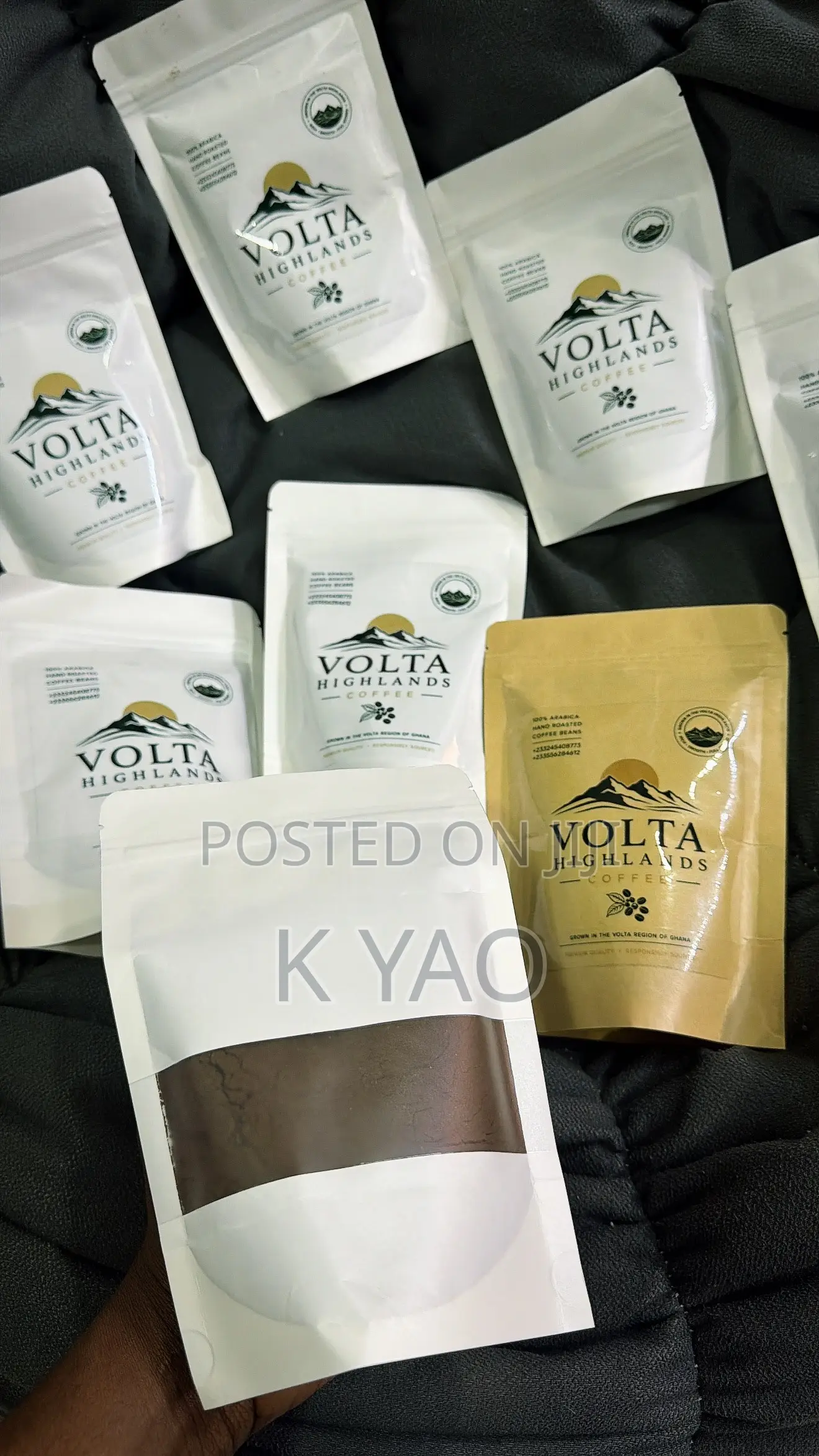 Roasted Coffee Powder and Beans ( Volta Highlands Coffee)