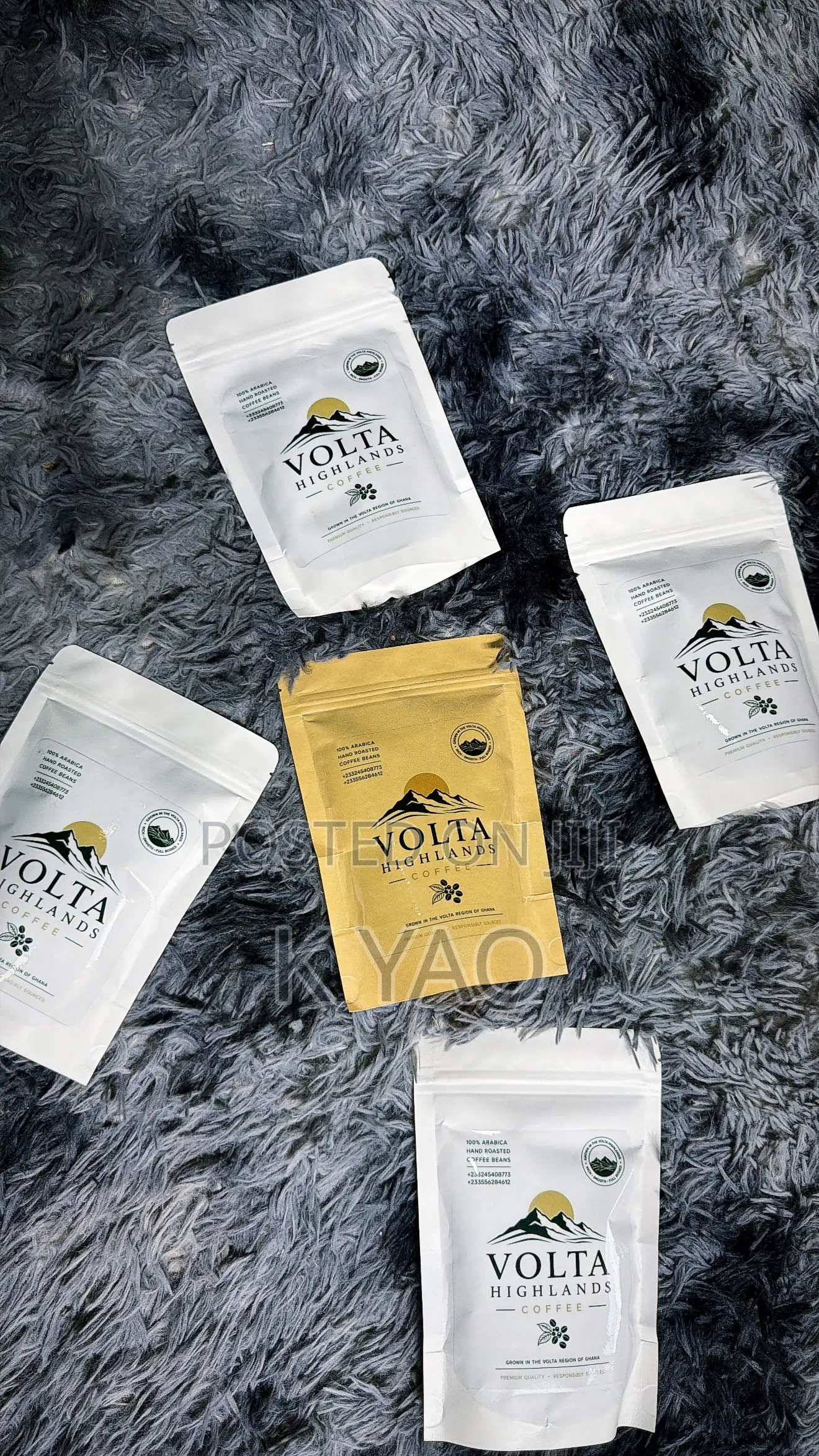 Roasted Coffee Powder and Beans ( Volta Highlands Coffee)