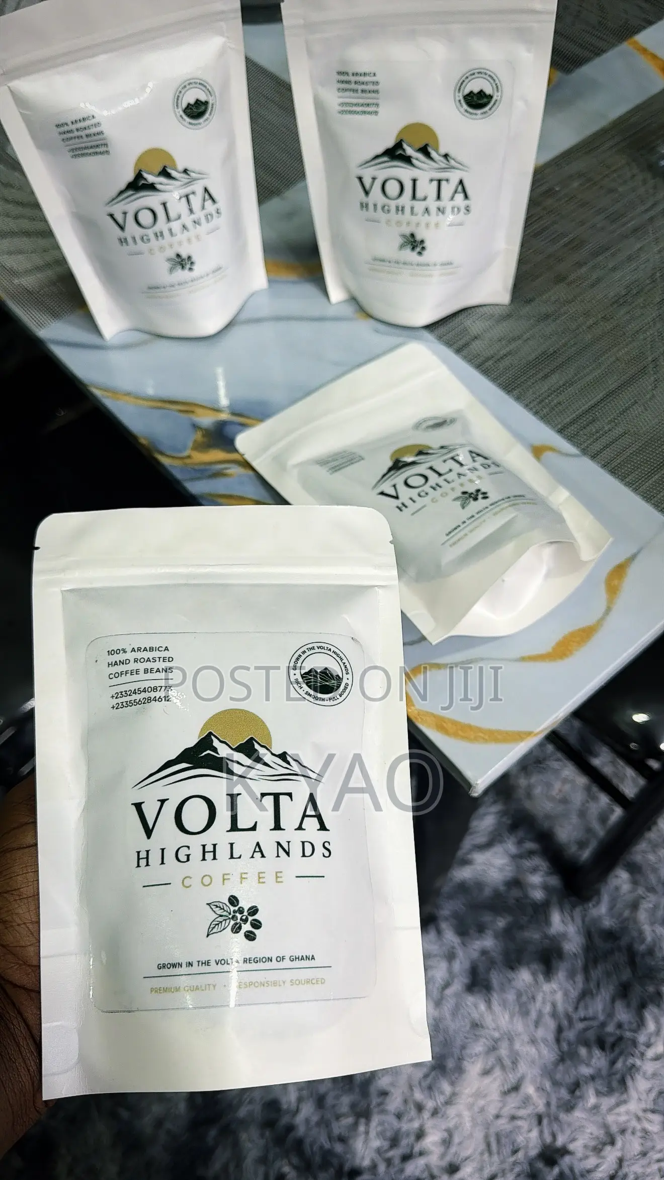 Roasted Coffee Powder and Beans ( Volta Highlands Coffee)