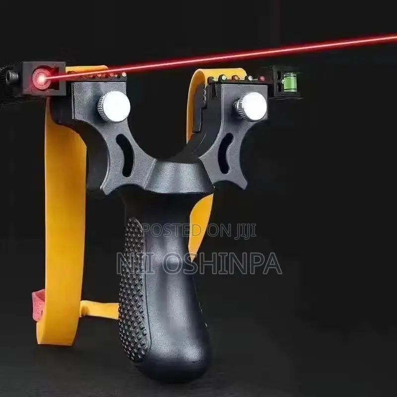 High-Power Laser Aiming Slingshots - Catapult