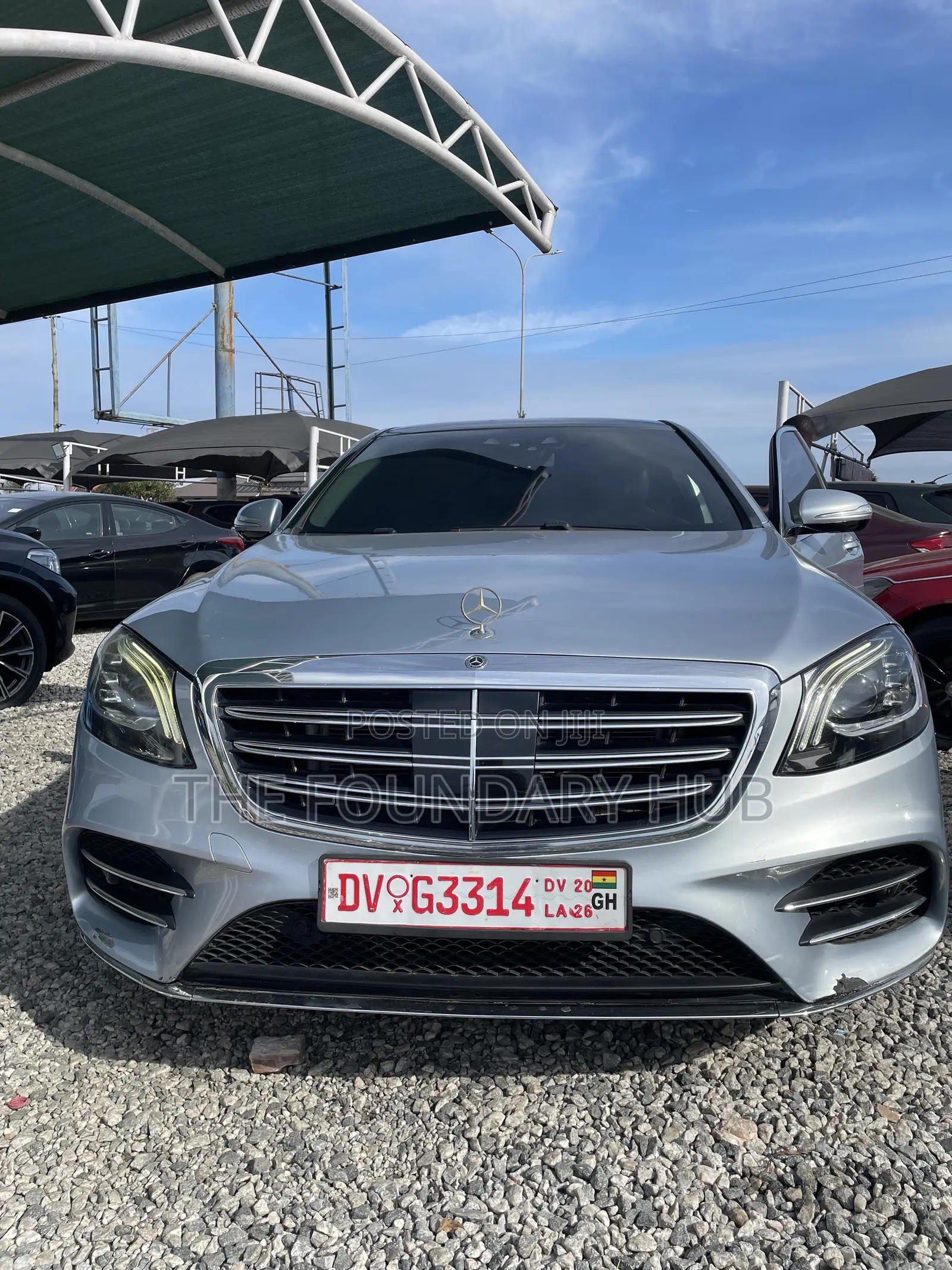 Mercedes-Benz S-Class S 560 4MATIC (W222) 2018 Silver