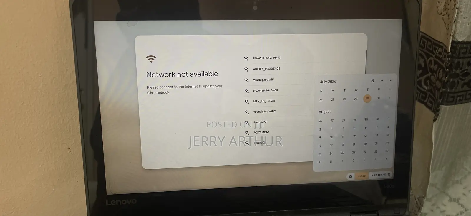 Laptop Lenovo Chromebook C330 4GB eMMC 60GB