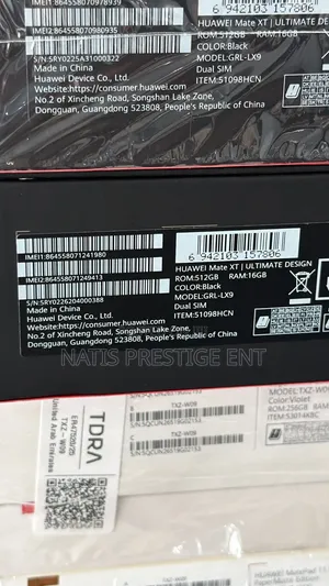 New Huawei Mate XT Ultimate Design 512 GB