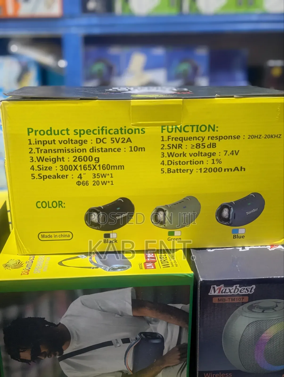 BoomBest LN-726BT Wireless Bluetooth Speaker
