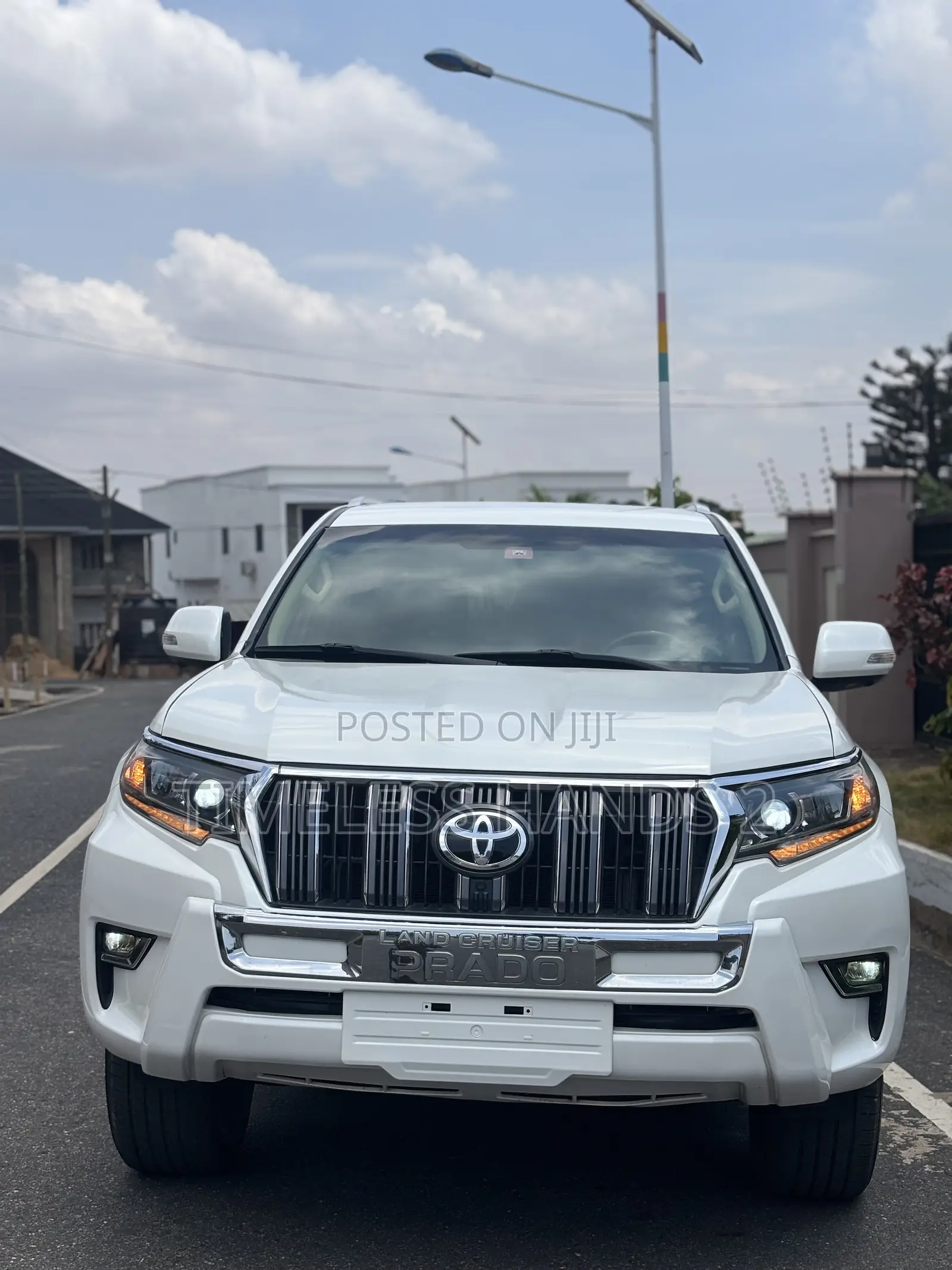 Toyota Land Cruiser Prado 2017 White